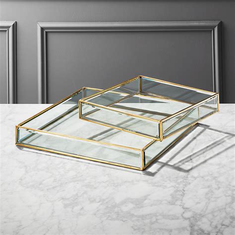 glass tray coffee table